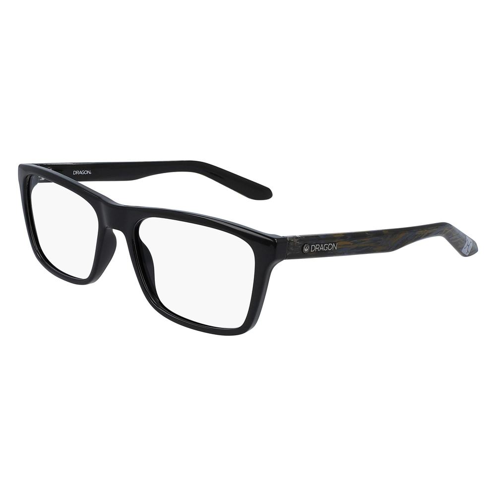 Dragon DR2008 Eyeglasses 001 Black Rob Machado Resin 58mm